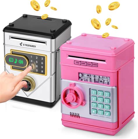 how to unlock electronic piggy bank if forgot password|Refasy Piggy Bank Cash Coin Can ATM Bank Electronic Coin Money Ba.